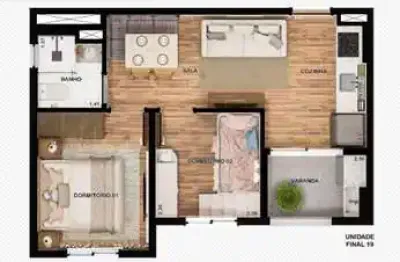 Apartamento com 2 quartos à venda na Avenida Hermilo Alves, Vila Ré, São Paulo