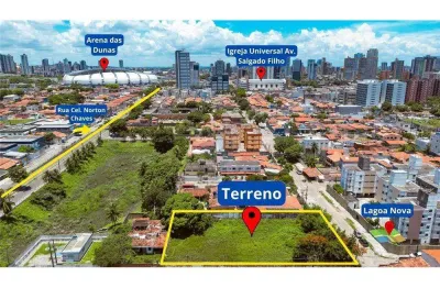 Terreno à venda em lagoa nova, natal – 2.040 m² com grande potencial de valorização