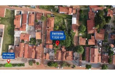 Terreno com 1.000m² próximo a rua da xepa em são miguel do gostoso