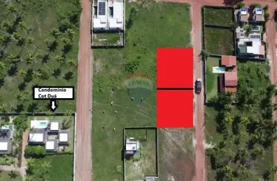 Terreno plano escriturado de 887 m² no centro de são miguel do gostoso