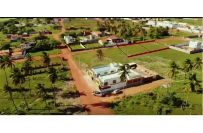 Terreno plano escriturado de 898 m² no centro de são miguel do gostoso