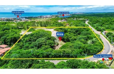 Terreno à venda com vista para o mar na barra de tabatinga – 16.327 m² na rn-063