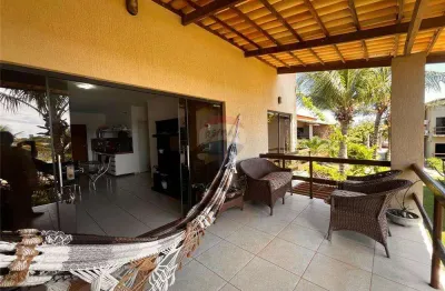 Apartamento mobiliado de 2/4 no condomínio shamballa, são miguel do gostoso