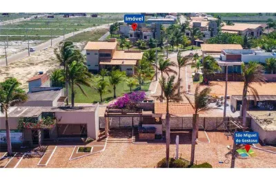 Apartamento mobiliado de 2/4 no condomínio shamballa, são miguel do gostoso.