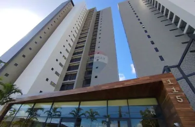 Apartamento com 120,77 m² no duo capim macio - 03 suítes e 04 bwc