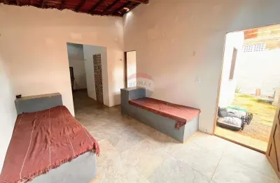 Casa de um quarto no centro de são miguel do gostoso.