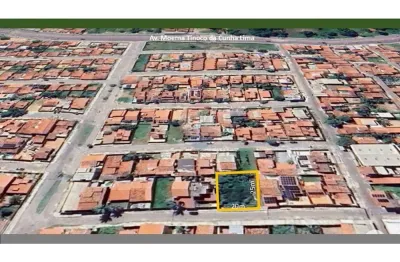 Terreno 500m² em rua calçada com documentação vista mar em pajuçara
