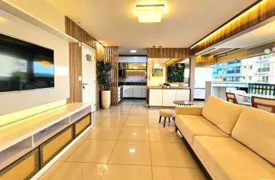 Lindo apart. mobiliado c/ 101 m² no terramaris club em ponta negra, 3 dorms. c/ suíte
