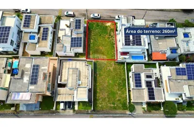 Terreno em nova parnamirim no condomínio.  lote com 260m² no novo leblon condomínio clube. posição nascente e com escritura  pública