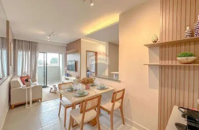 Apartamento à venda em ponta negra – 61m², 2 quartos (1 suíte), varanda, elevador e área de lazer completa