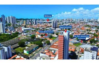 Venda - cond. resid. atalanta apartamento com 94m² com 3 dormitório sendo uma suíte, no barro vermelho - natal/rn