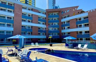 Flat com 1 quarto à venda na Avenida Engenheiro Roberto Freire, 3161, Ponta Negra, Natal