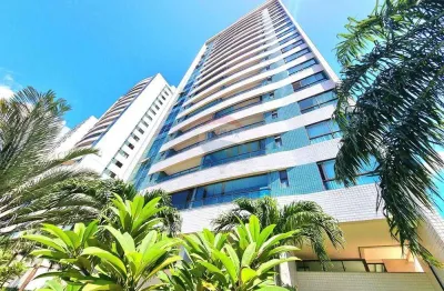 Apt. de 123 m² no cond. bossa nova, lazer completo, andar alto, lado sombra