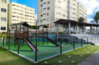 Vendo no Condomínio Plaza, com 3 quartos, sendo 1 suíte., mobiliado. Nova Parnamirim-RN
