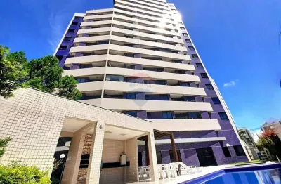 Apart. no Cond. Atlantis Plaza em Capim Macio, ao lado do colégio CEI, 2 dormitórios c/ suíte