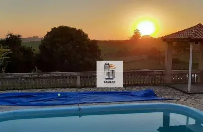 Chácara com 4 dormitórios à venda, 20000 m² por r$ 1.100.000,00 - jundiacanga - araçoiaba da serra/sp