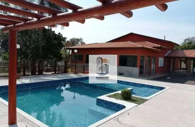 Chácara com 4 dormitórios à venda, 1264 m² por r$ 750.000,00 - do morro - capela do alto/sp