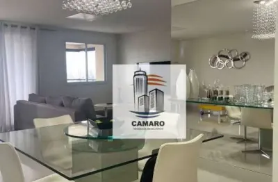 Apartamento com 3 dormitórios à venda, 130 m² por r$ 1.802.000,00 - jardim são caetano - são caetano do sul/sp