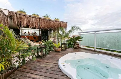 Cobertura com 2 quartos à venda na Servidão Catavento, 265, Campeche, Florianópolis por R$ 2.700.000