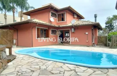 Casa em condomínio fechado com 4 quartos à venda na rodovia doutor antônio luiz moura gonzaga, 383, porto da lagoa, florianópolis por r$ 2.950.000