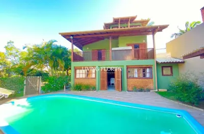 Casa com 4 quartos à venda na rua pau de canela, 1230, campeche, florianópolis por r$ 2.750.000