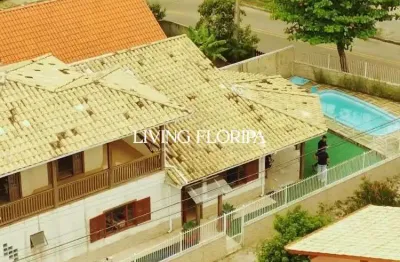 Casa com 4 quartos à venda na rua hermes guedes da fonseca, 854, armação do pântano do sul, florianópolis por r$ 1.790.000
