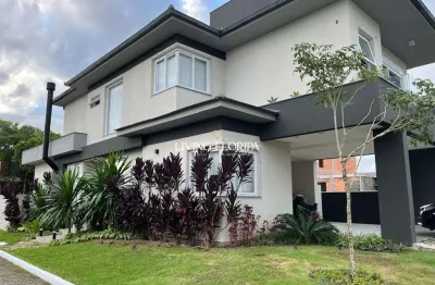 Casa em condomínio fechado com 4 quartos à venda na rua camarinhas, 331, autódromo, florianópolis por r$ 2.990.000
