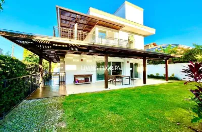 Casa em condomínio fechado com 4 quartos à venda na rua vereador osni ortiga, 2883, lagoa da conceição, florianópolis por r$ 6.120.000