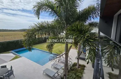 Casa em condomínio fechado com 4 quartos à venda na servidão cecília jacinta de jesus, 441, rio tavares, florianópolis por r$ 11.000.000