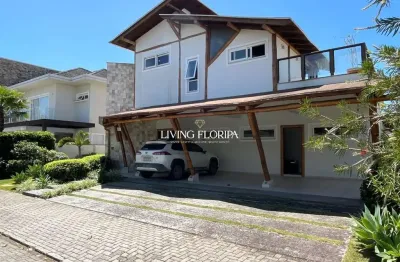 Casa em condomínio fechado com 4 quartos à venda na rodovia doutor antônio luiz moura gonzaga, 3801, rio tavares, florianópolis por r$ 4.900.000