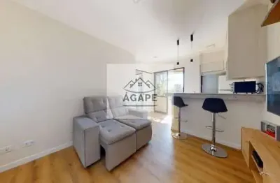 Studio com 30m2 semi-mobiliado / shop portal  -  são paulo