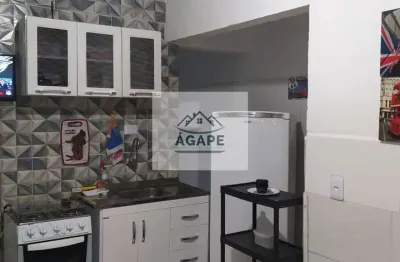 Kitnet / mobiliada em jardim tres irmaos  -  taboão da serra
