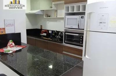 Flat com 1 dormitório à venda, 46 m² por r$ 320.000,00 - centro - mogi das cruzes/sp