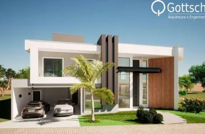 Sobrado com 3 suítes à venda, 330 m² por r$ 1.899.000 - condomínio residencial santa mônica - caçapava/sp