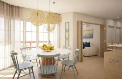 Apartamento com 3 suítes à venda, 100 m² por r$ 4.000.000 - tabatinga - caraguatatuba/sp
