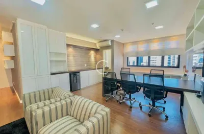 Sala mobiliada à venda, 54 m² por r$ 600.000 - jardim aquarius - são josé dos campos/sp