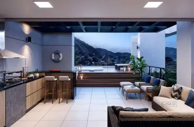 Cobertura com 3 dormitórios à venda, 152 m² por r$ 2.472.000,00 - enseada - ubatuba/sp