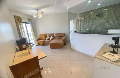 Apartamento mobiliado com 1 dormitório à venda, 52 m² por r$ 405.000 - centro - são josé dos campos/sp