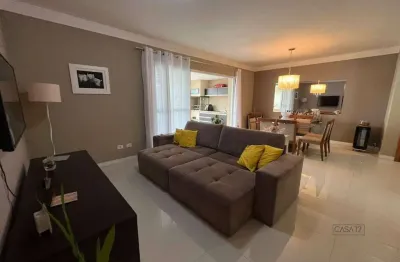 Apartamento com 4 dormitórios sendo 2 suítes, sacada com churrasqueira à venda, 176 m² por r$ 1.790.000 - jardim apolo - são josé dos campos/sp