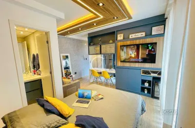 Apartamento com 1 dormitório à venda, 33 m² por r$ 640.000,00 - jardim aquarius - são josé dos campos/sp