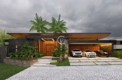 Casa térrea com 4 suítes à venda, 389 m² por r$ 4.290.000 - urbanova - são josé dos campos/sp