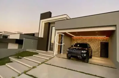 Casa térrea com 3 suítes à venda, 185 m² por r$ 1.375.000 - condomínio santa mônica - caçapava/sp