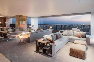 Apartamento com 5 suítes à venda, 505 m² por r$ 4.600.000 - jardim aquarius - são josé dos campos/sp