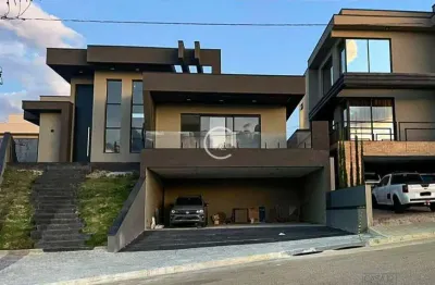 Casa térrea com 3 suítes à venda, 320 m² por r$ 1.860.000 - condomínio santa mônica - caçapava/sp