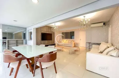 Apartamento mobiliado com 3 suítes à venda, 151 m² por r$ 1.800.000 - jardim aquarius - são josé dos campos/sp