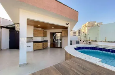 Cobertura duplex com 3 dormitórios (sendo 2 suítes) à venda, 182 m² por r$ 1.850.000 - jardim aquarius - são josé dos campos/sp