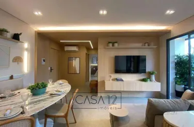 Apartamento com 2 dormitórios à venda, 70 m² por r$ 1.030.000,00 - jardim aquarius - são josé dos campos/sp