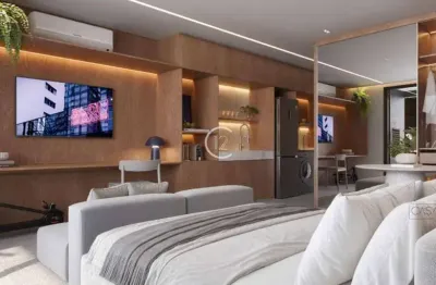 Lançamento - apartamento com 1 dormitório à venda, 38 m² por r$ 383.000 - centro - são josé dos campos/sp