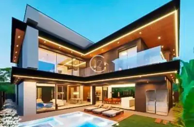 Sobrado novo com 4 suítes à venda, 486 m² por r$ 3.820.000 - urbanova - são josé dos campos/sp