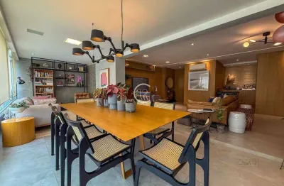 Apartamento reformado com 4 dormitórios à venda, 182 m² por r$ 2.650.000 - vila ema - são josé dos campos/sp